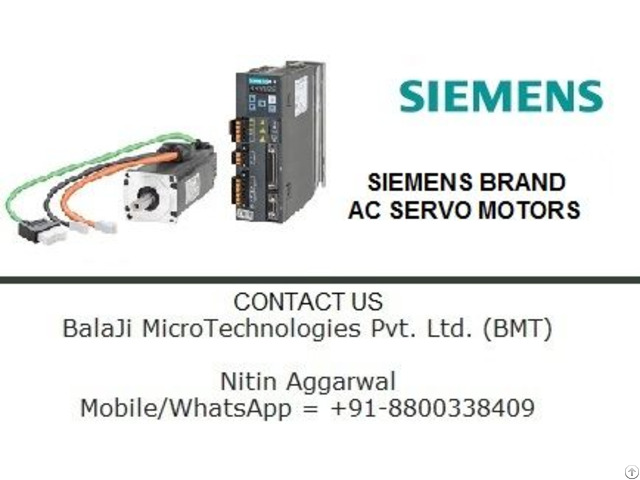 Siemens Ac Servo Motor Industrial Automation