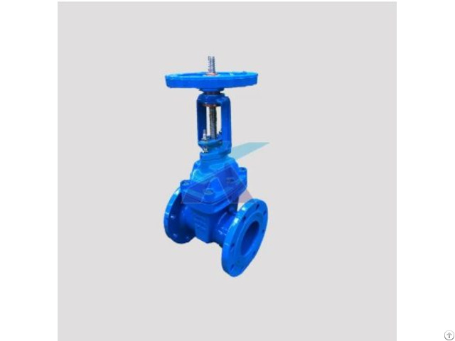 Ductile Iron Flanged Flexible Seat Rising Stem Gate Valve Pn16 Pn10