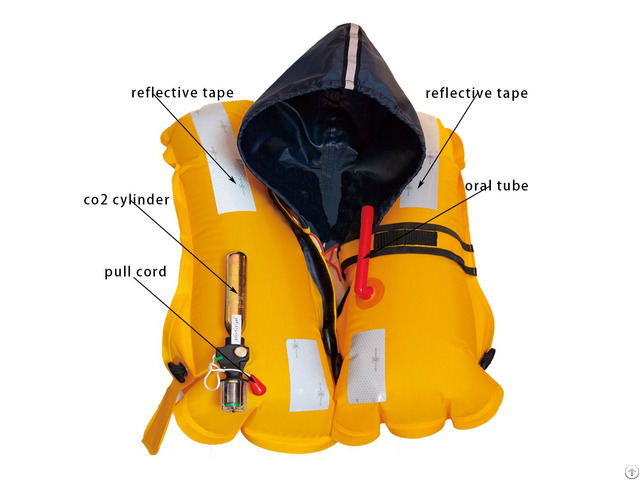 Multifunctional Automatic Manual Inflatable Life Jacket