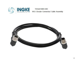 Ingke T4162214003 003 Circular Connector M12 Male To Female