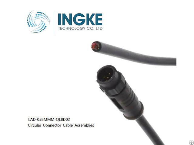 Ingke Lad 05bmmm Ql8d02 Circular Connector Cable Assemblies