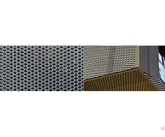 Expanded Aluminum Mesh Panels