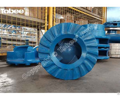 Tobee® Slurry Pump Wearing Parts Impeller E4145wrt1a05 With 4 Vanes