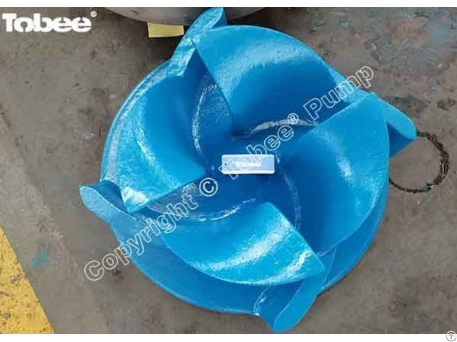 Tobee® 6f Ahf Froth Pump Wearing Spare Parts Impeller Fahf6056qu1a05