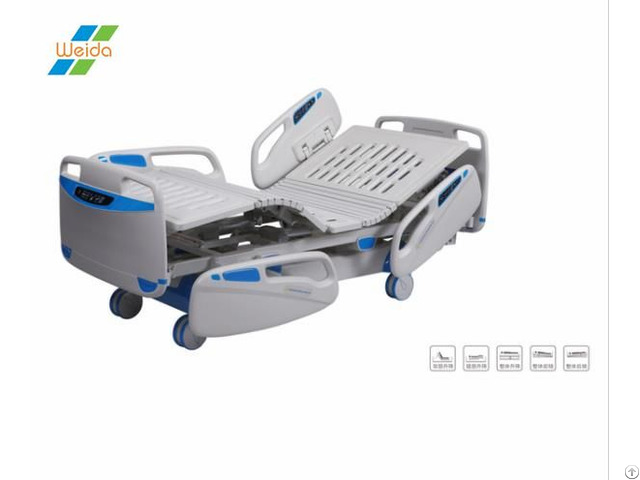 Multi Functional Electric Adjustable Nursing Medical Furniture Hospital Bed With Keyswitch