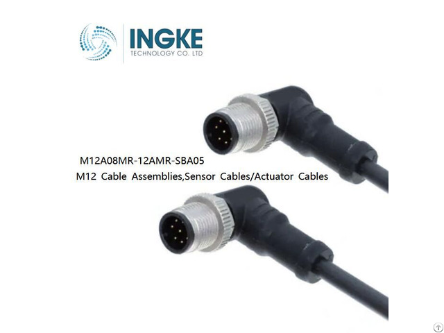 Ingke M12a08mr 12amr Sba05 M12 Cable Assemblies Sensor Actuator Cables