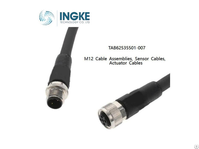 Ingke Tab62535501 007 M12 Cable Assemblies Sensor Actuator Cables