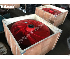 Tobee® Polyurethane Slurry Pump Impellers Have A Longer Life