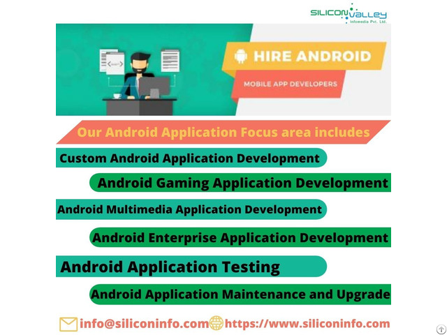 Hire Android Apps Developer Alaska