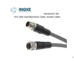 Ingke Taa755a1611 007 M12 Cable Assemblies Sensor Actuator Cables