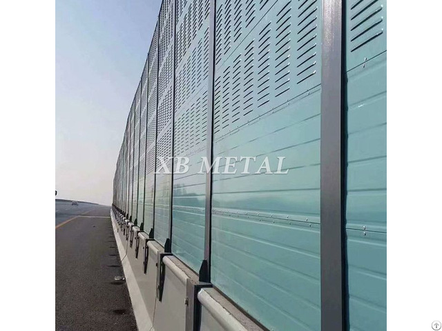 Chinese Factory Supplies Noise Reducing Galvanized Sheet Sound Barrier