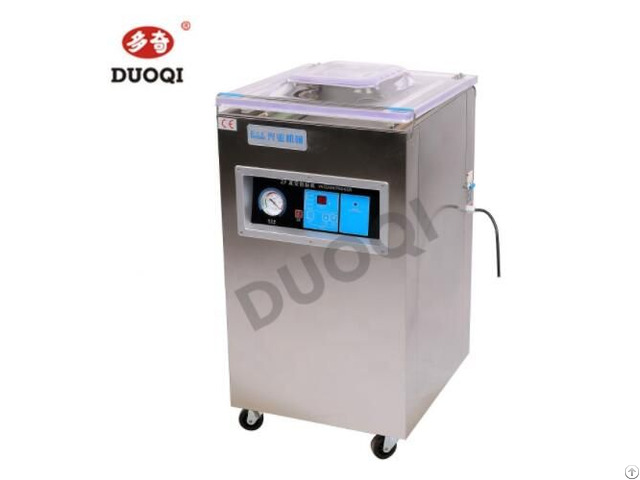 Duoqi Zf 408 Series 201 Stainless Steel Body Single Chamber Vacuum Packaging Machine