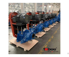 Tobee® 4 3d Ahr Rubber Lined Slurry Pumps With Cv Drive Arrangement