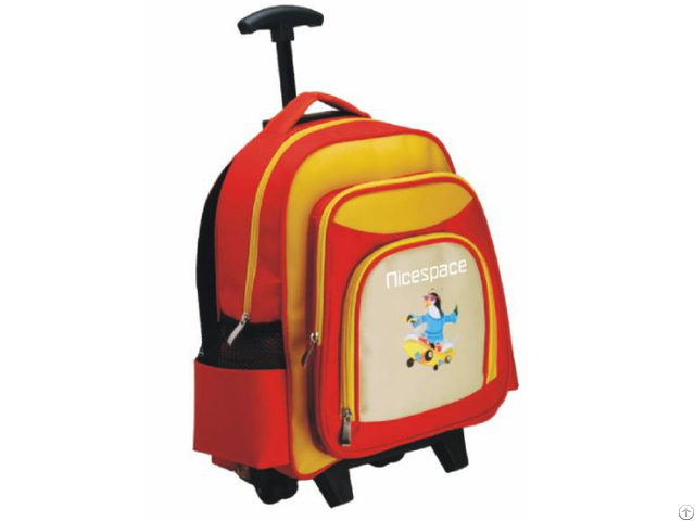 Kids School Bag With Wheels For Girls