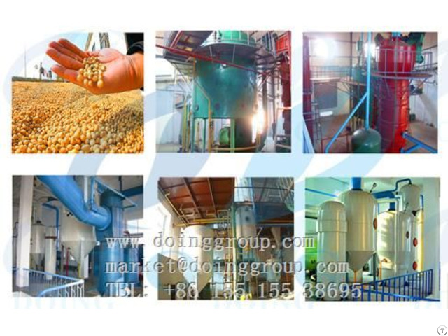 Cooking Oil Solvent Extraction Machine