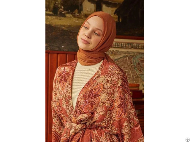 Flat Crepe Shawl Series 1
