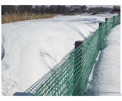 Plastic Snow Fence