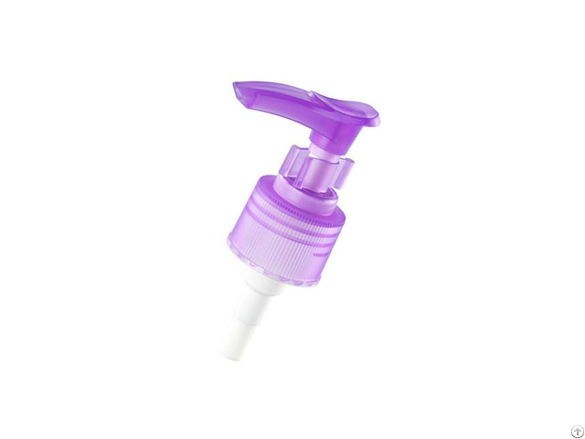 Brushed Aluminum Left And Right Lock Lotion Pump