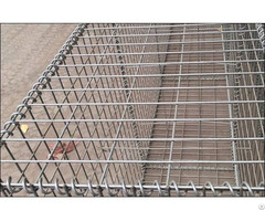 Hot Dipped Galvanized Gabion Mesh Cells