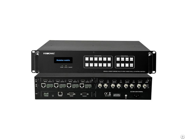 Modular Seamless Switching Videowall Processor 8x8
