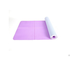 Eco Friendly Custom Logo Double Layer Wholesale Tpe Private Label Yoga Mat