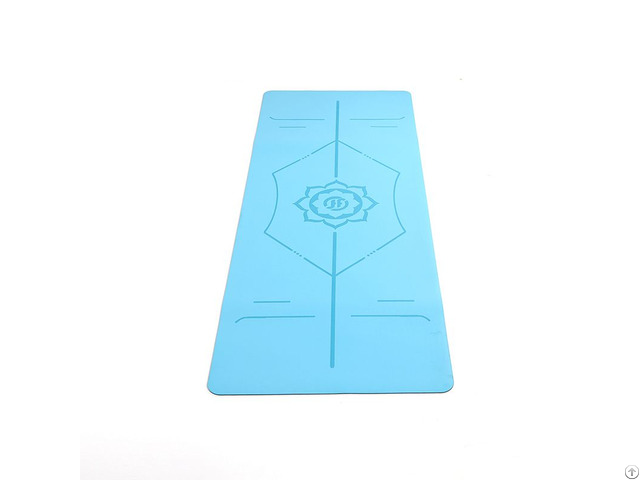 Wholesale Premium Gradient Eco Friendly Pu Natural Rubber Yoga Mat