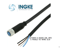 Ingke 2273003 4 Cbl 4pos Fmale To Wire 32 8