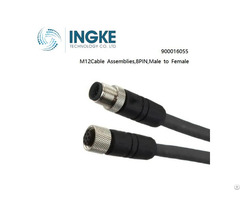 Ingke 900016055 M12cable Assemblies 8pin Male To Female Ip67