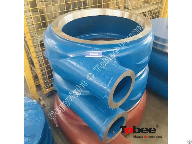 Tobee® 8 6f Ah Slurry Pumps Spare Parts Volute Liner