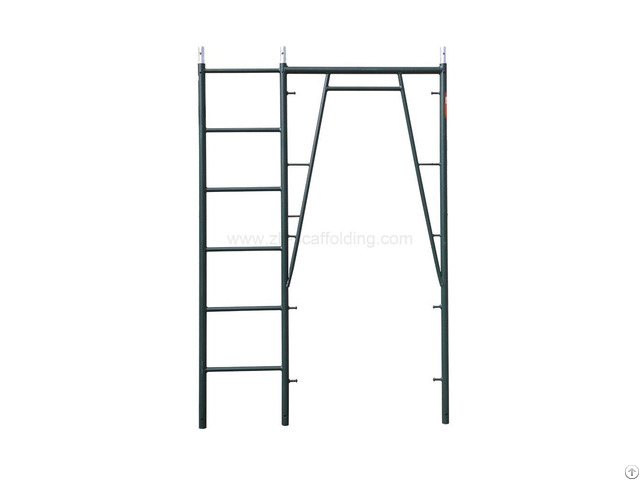Scaffold With Ladder