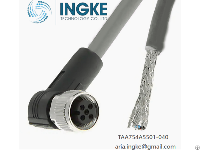 Ingke Taa754a5501 040 Cbl 5pos Fmale To Wire 13 12