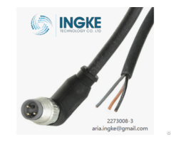 Ingke 2273008 3 Cbl 3pos Male To Wire 16 4