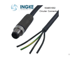 Ingke 934851002 Cbl 4pos Male To Wire 16 4