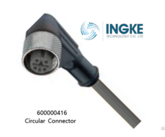 Ingke 600000416 Cbl 4pos Fmale To Wire 16 4