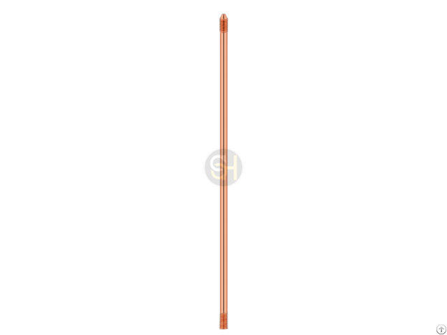 Copper Bond Grounding Rod With Both Side Thread