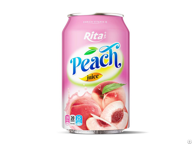 330ml Tropical Peach Juice Good Taste From Rita