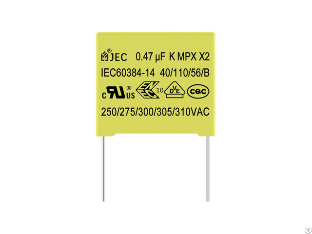 Polypropylene Safety Capacitor X2 Factory