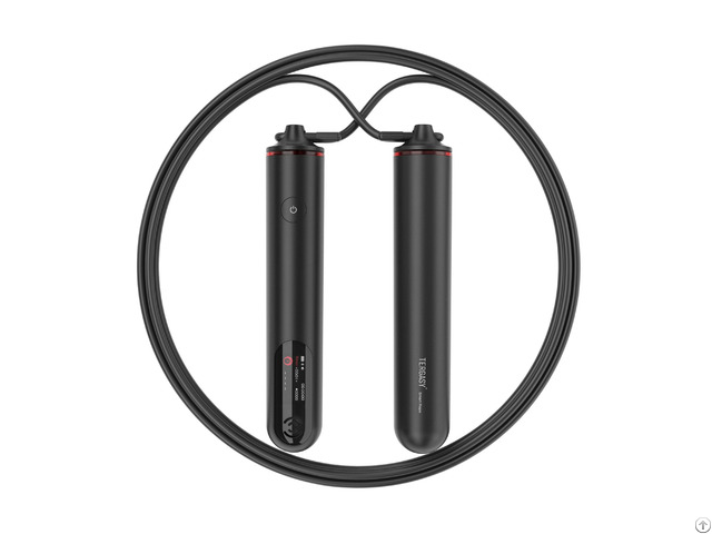 Smart Voice Bluetooth Fitness Jump Rope For Home Sports With App Tracking