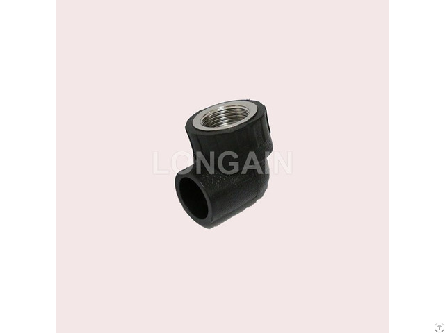 Hdpe Female Elbow Copper Thread