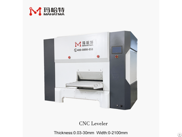 Flattening Machine For Thick Plates