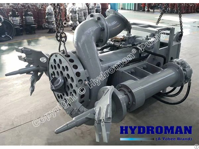 Tobee® Hydroman™ Hydraulic Slurry Pump With Cutter Heads For Dredging