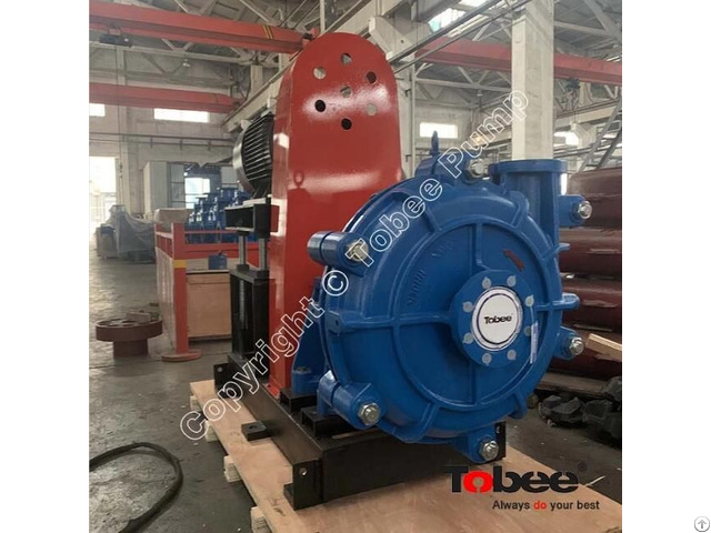 Tobee® 3 2d Hh High Pressure Slurry Pump For Industry Processing