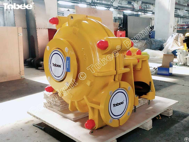 Tobee® 6x4d Ah Slurry Pump Will Be Used For Chemical Processes