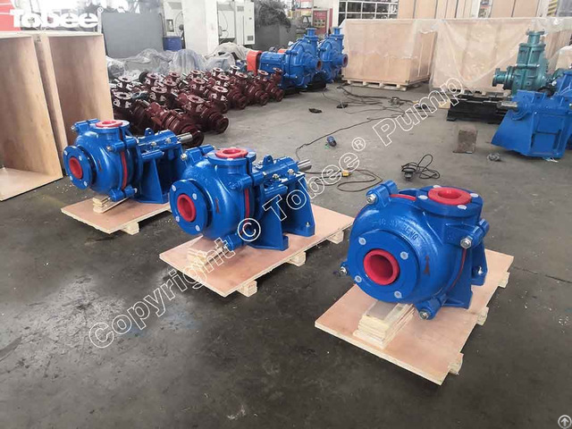 Tobee® 4x3dd Ahr Slurry Pump With Polyurethane Lining