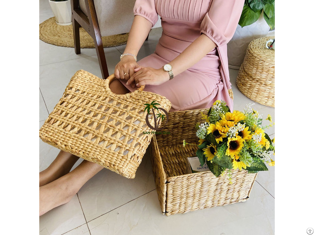 Vintage Seagrass Bag