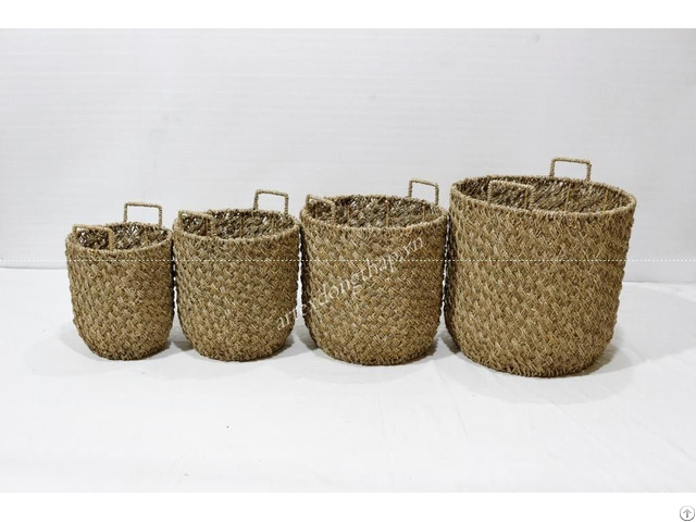Seagrass Storage Basket Sd2211a 4na
