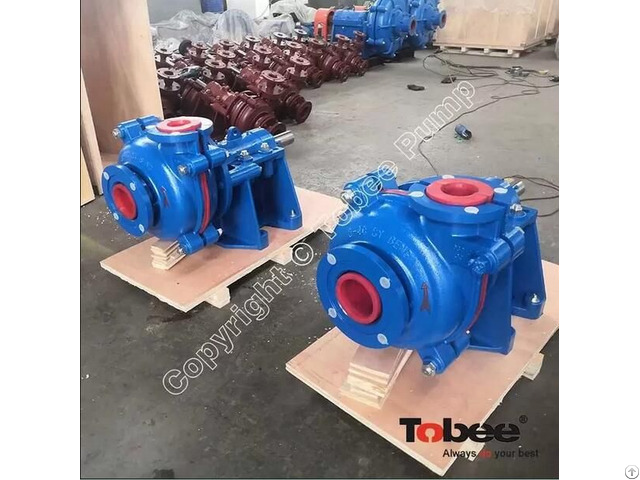 Tobee® 4x3dd Ah Slurry Pump With Polyurethane Lining