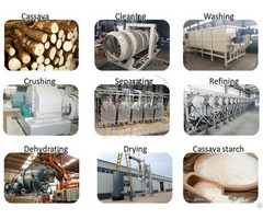 Large Output Tapioca Extractor Machine Cassava Starch Production Line