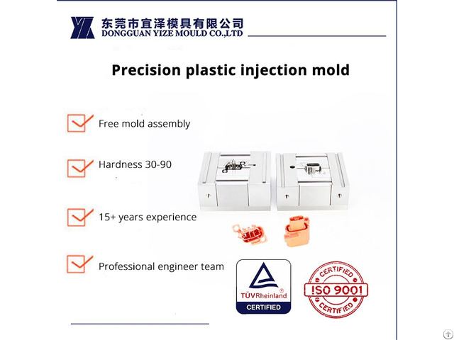 Contamination High Precision Plastic Injection Mold For Pbt Gf30 Molding Medical Devices