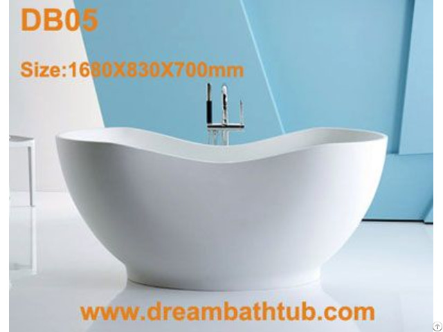 Freestanding Solid Surface Bathtub